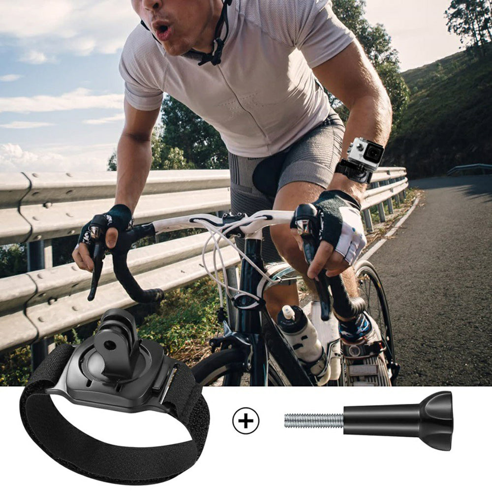 For GoPro Hero 9 / 8 / 7 / 6 / 5 9-in-1 Chest Strap Head Strap J-hook Base Sports Camera Accessories Kit For GoPro Hero 9 / 8 / 7 / 6 / 5 9-in-1 Chest Strap Head Strap J-hook Base Sports Camera Accessories Kit
